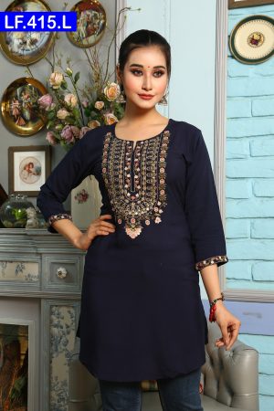 Embroidered Linen Ladies Fatua