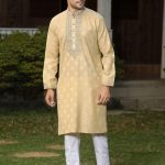 Embroidered Cotton Panjabi