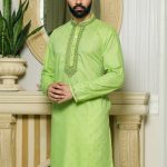 Embroidered Cotton Panjabi