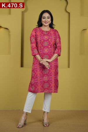 Aesthetic Embroidered Design Silk Single Kameez