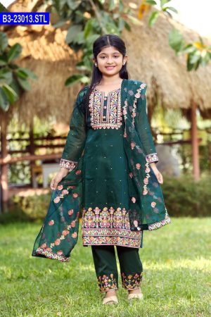 Artistic Embroidered Baby Shalwar Kameez Set
