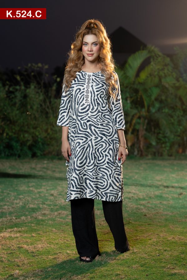 Aesthetic Embroidered Design Cotton Single Kameez