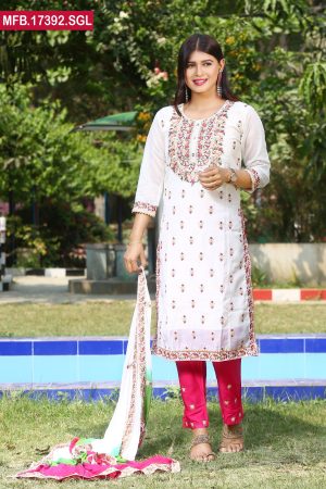 Embroidered Stitched Shalwar Kameez