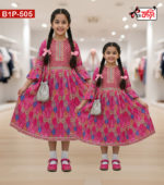 Adorable Embroidered Cotton Frock for Your Little Fairy Princess - Image 2