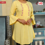 Aesthetic Embroidered Design Women’s Premium Linen Tops – Comfortable Wear - Image 2