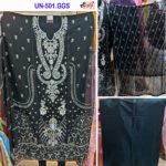 Premium Unstitched Georgette Designer Shalwar Kameez for Women – Luxury Festive 3-Piece Suit