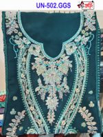 Premium Unstitched Georgette Designer Shalwar Kameez for Women – Luxury Festive 3-Piece Suit - Image 2