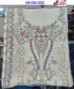 Premium Unstitched Georgette Designer Shalwar Kameez for Women – Luxury Festive 3-Piece Suit - Image 2