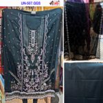 Premium Unstitched Georgette Designer Shalwar Kameez for Women – Luxury Festive 3-Piece Suit