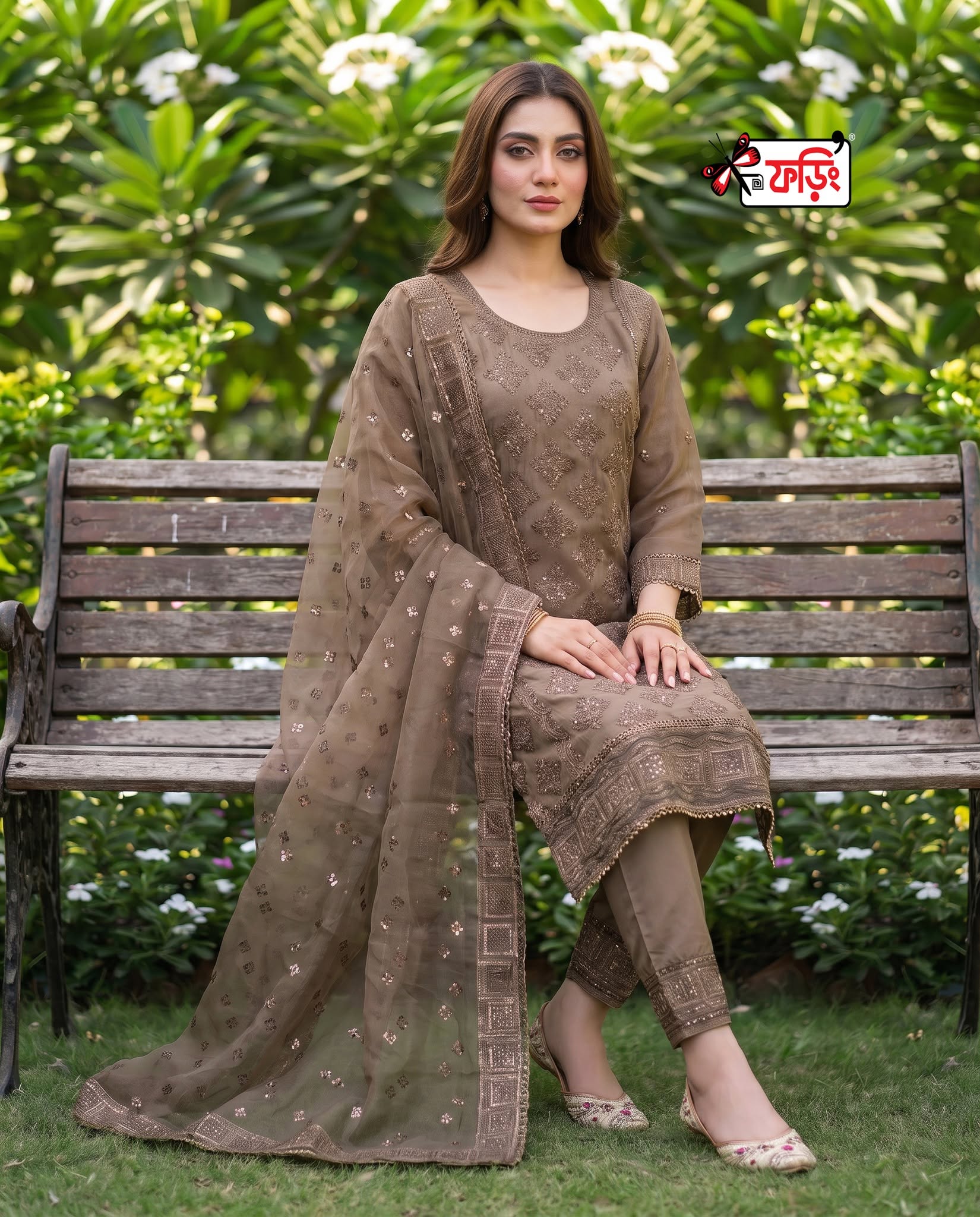 foring-Gorgeous-dress-266687 (1) প্রিমিয়াম রেডি সিল্ক ড্রেস—গর্জিয়াস কারচুপি কাজ করা প্রিমিয়াম সিল্ক কামিজ-এমব্রয়ডারি কাজ করা সিল্ক ওড়না ও প্যান্ট - Image 3